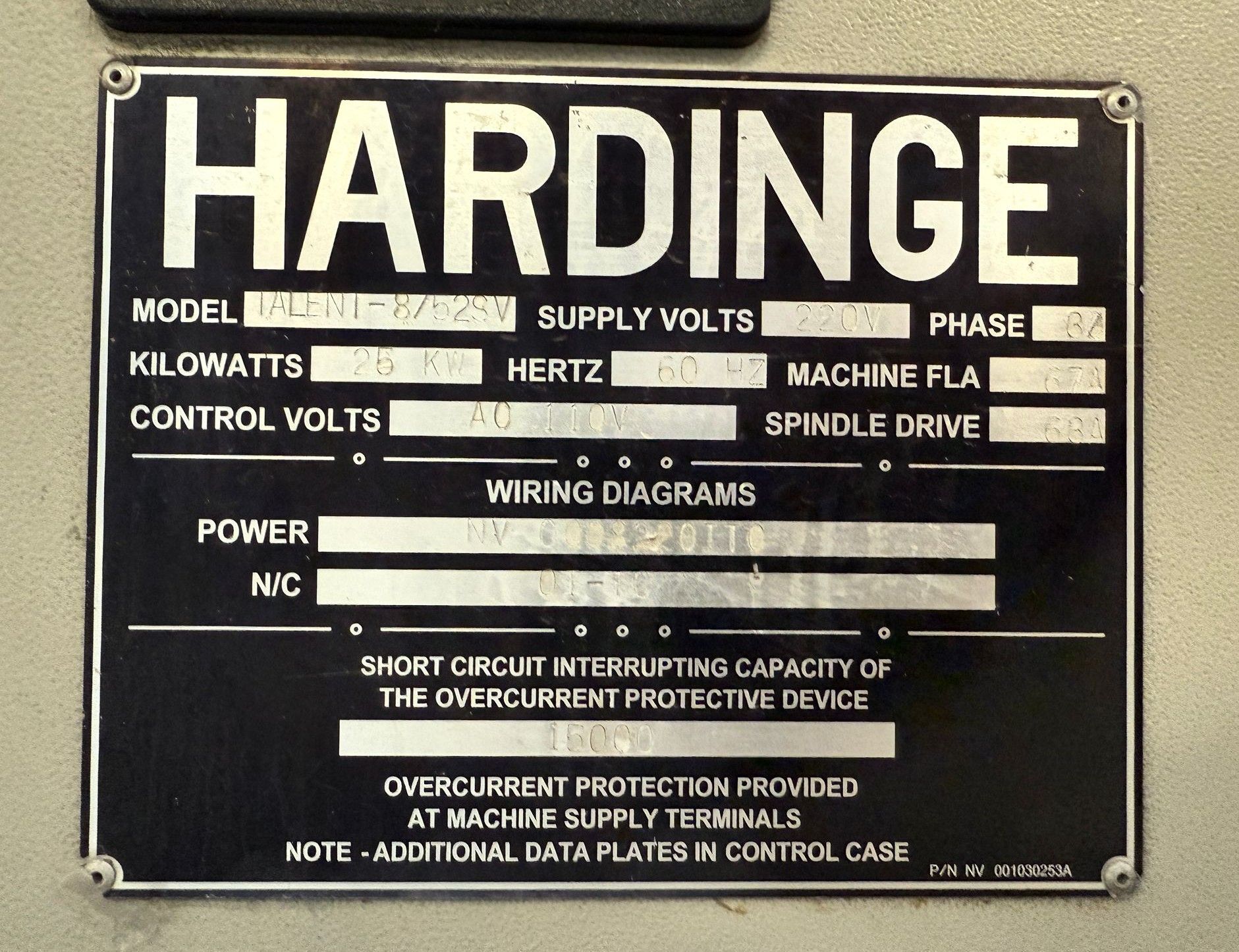 Hardinge Talent 8/52-SV CNC Turning Center - Lathe 12