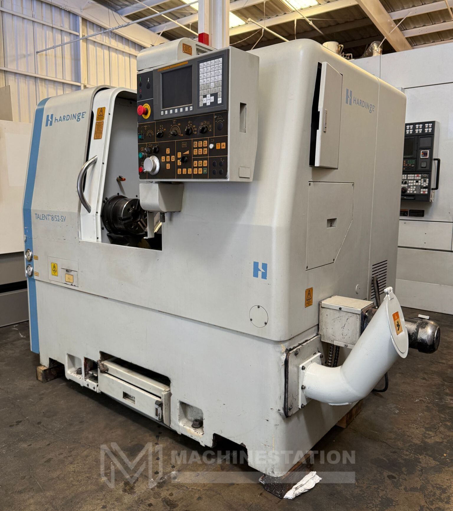 Buy Used Hardinge Talent 8/52-SV CNC Turning Center—Lathe with