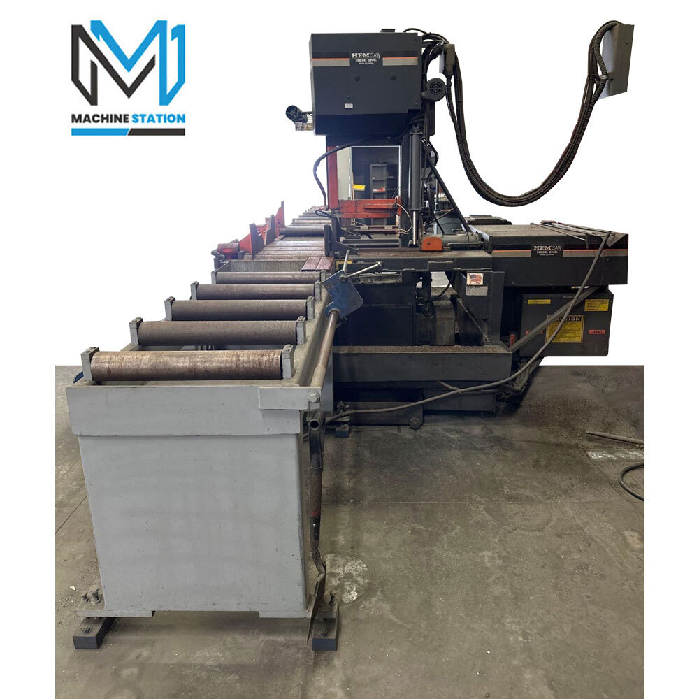 HEM V100HLA-3 Tilt Frame Vertical Band Saw 5
