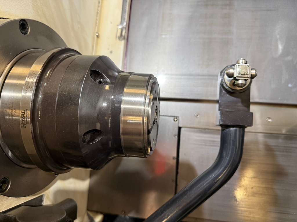 Hyundai WIA L210A CNC Turning Center - Bar Feeder Lathe 8
