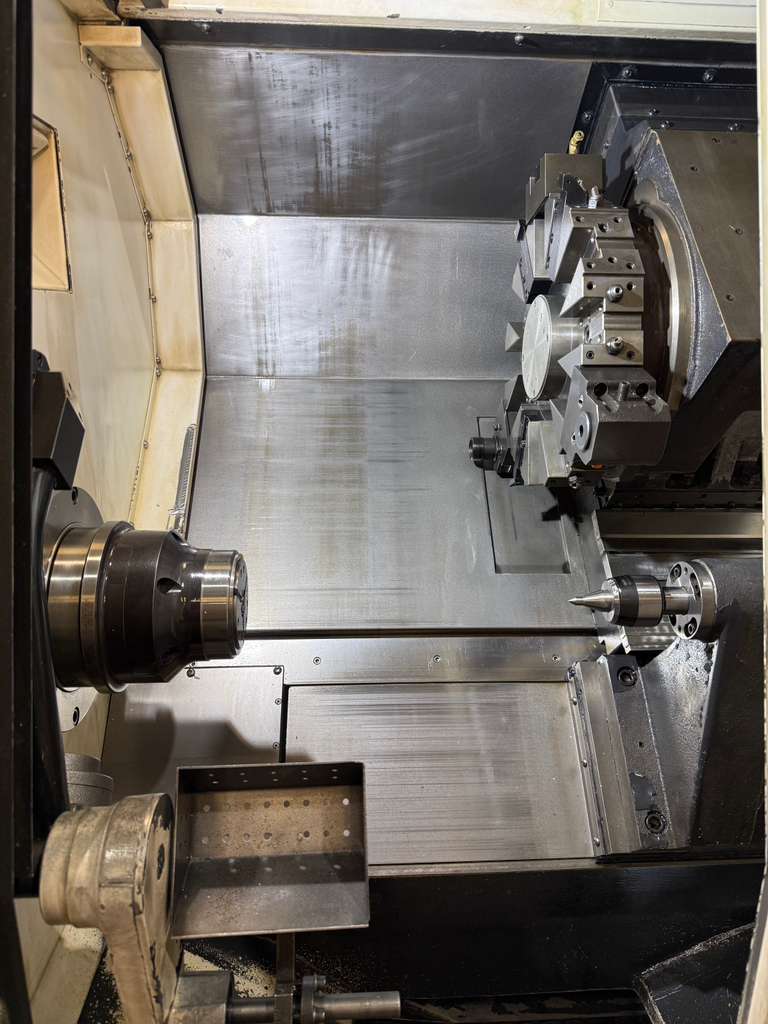 Hyundai WIA L210A CNC Turning Center - Bar Feeder Lathe 6
