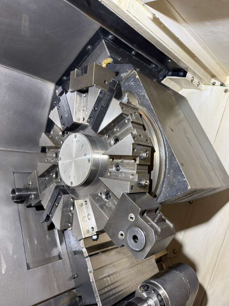 Hyundai WIA L210A CNC Turning Center - Bar Feeder Lathe 10