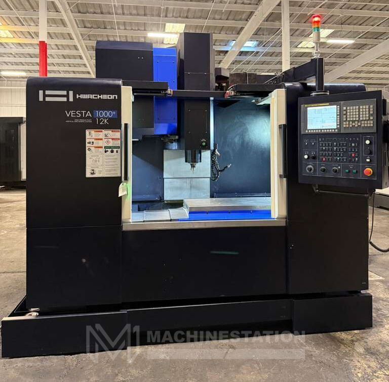 Hwacheon Vesta 1000+ CNC Vertical Machining Center -12,000 RPM 2019 Mill 0