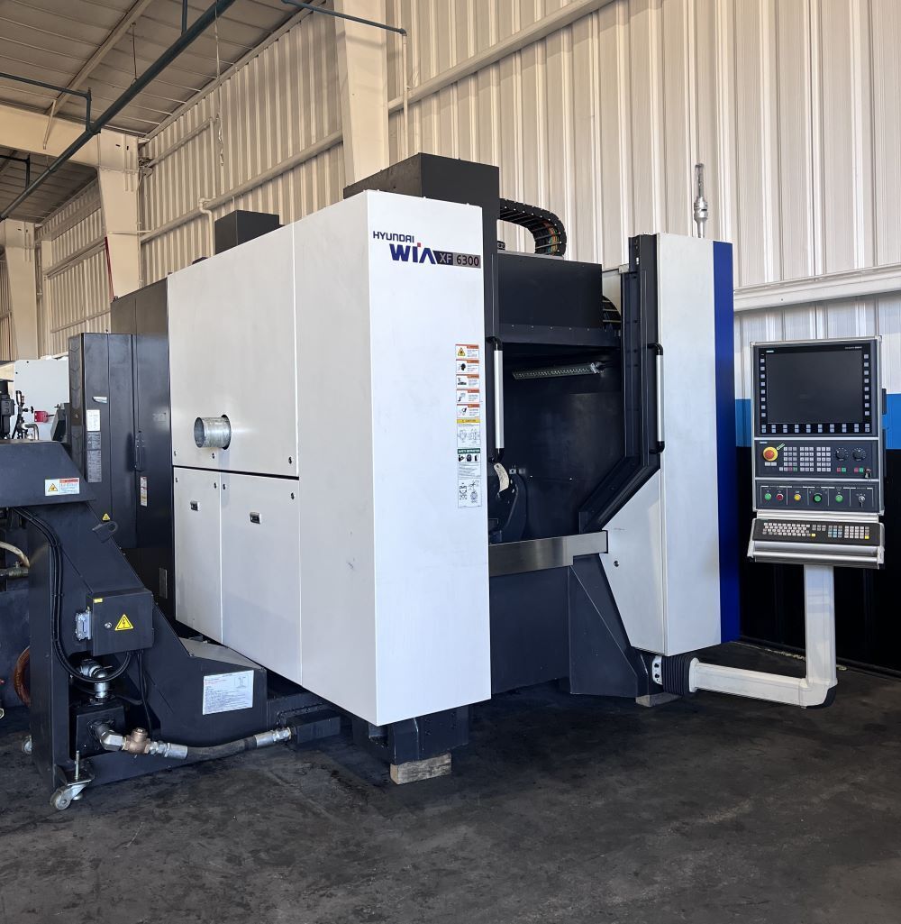 Hyundai Wia XF6300 5 Axis CNC Vertical Machining Center