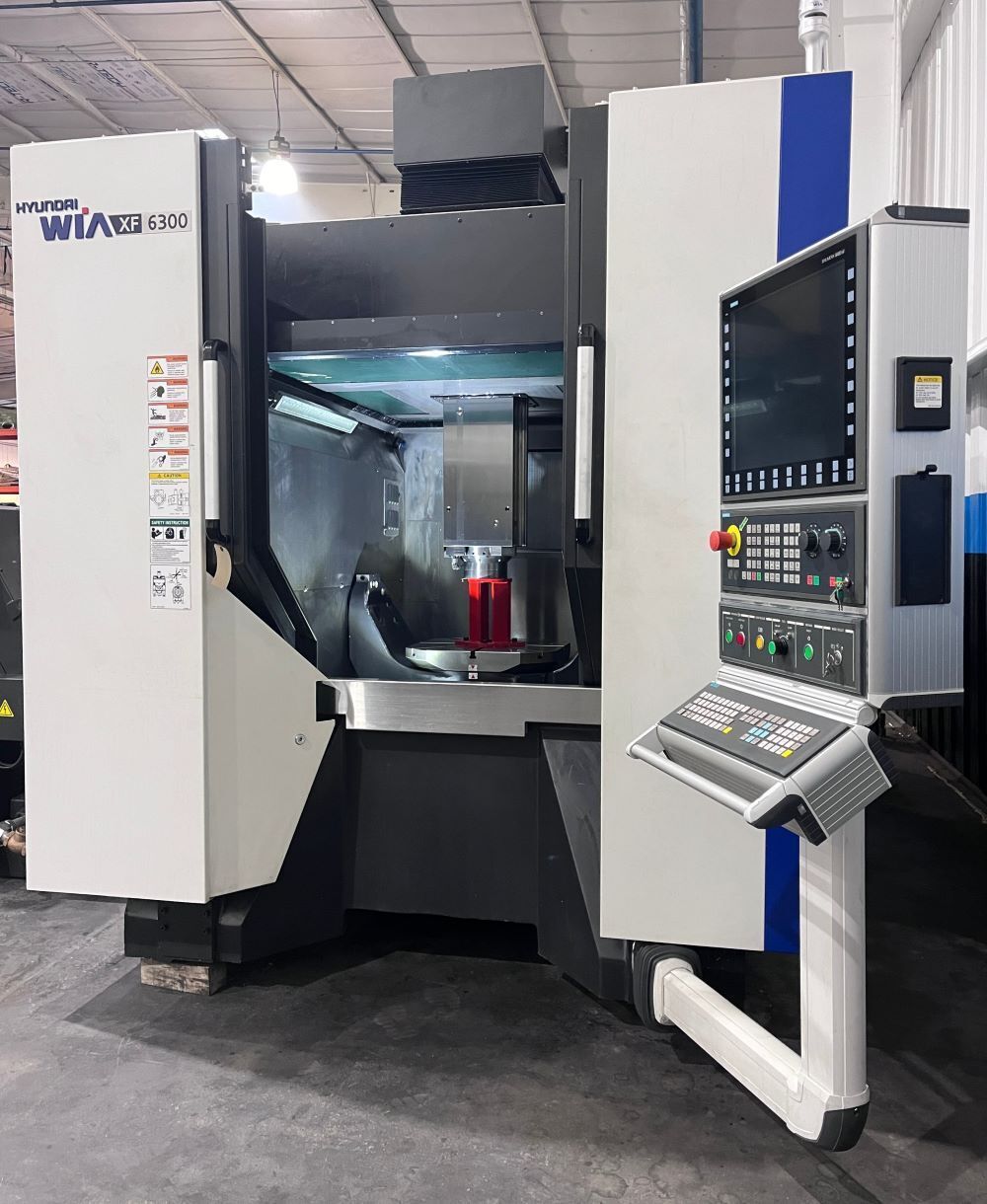 Hyundai Wia XF6300 5 Axis CNC Vertical Machining Center 2
