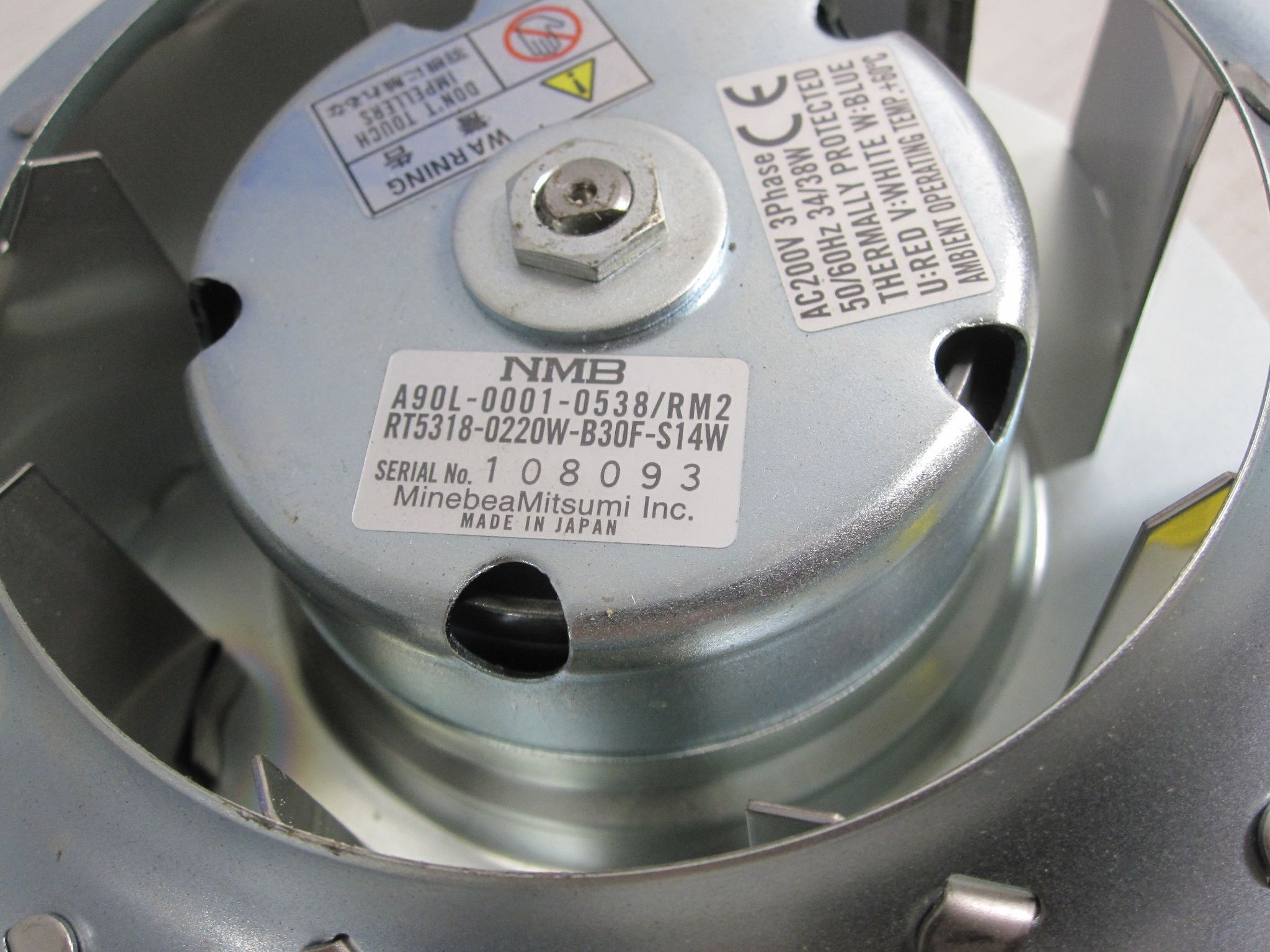 MinebeaMitsumi A90L-001-0538/RM2 3