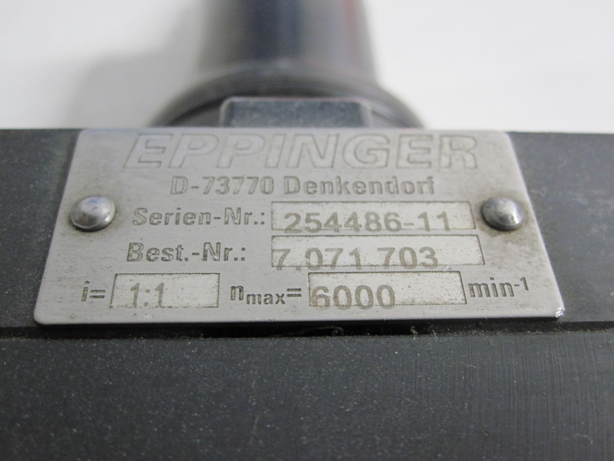EPPINGER/EXSYS 7.071.703 2