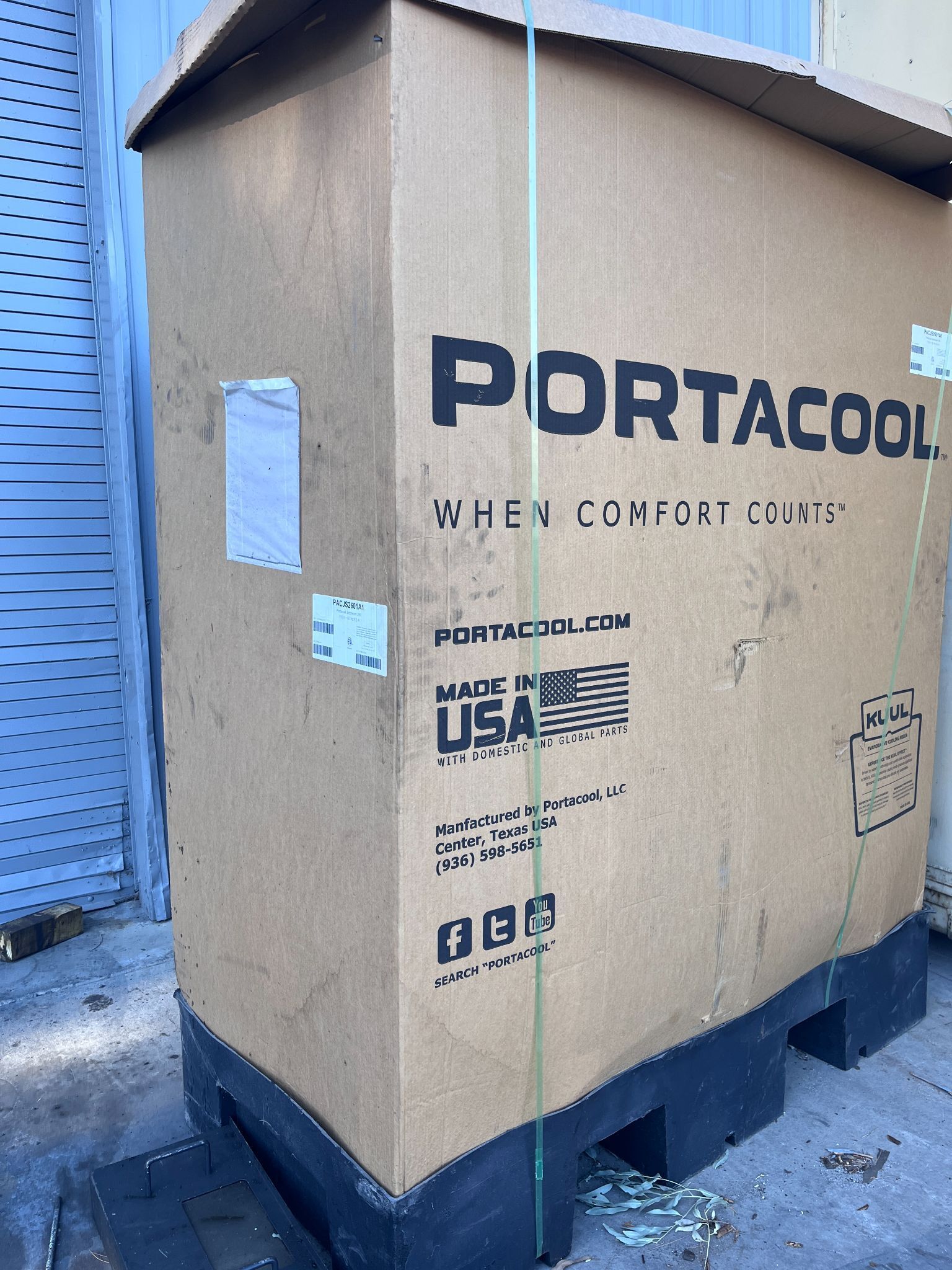 Portacool Jetstream 260 PACJS2601A1 Swamp Cooler New in Box Evaporative Cooler 1