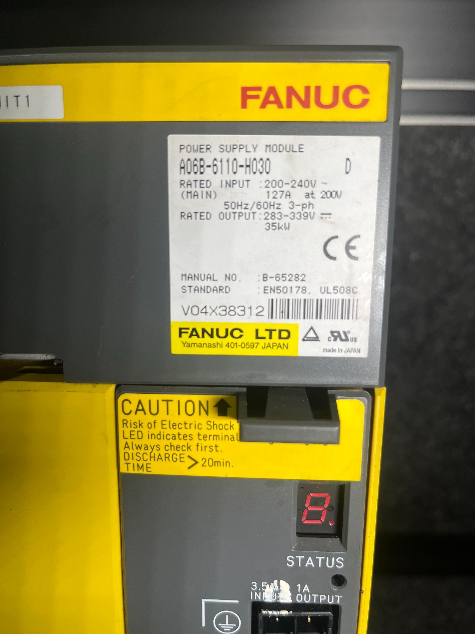 FANUC A06B-6110-H030 1