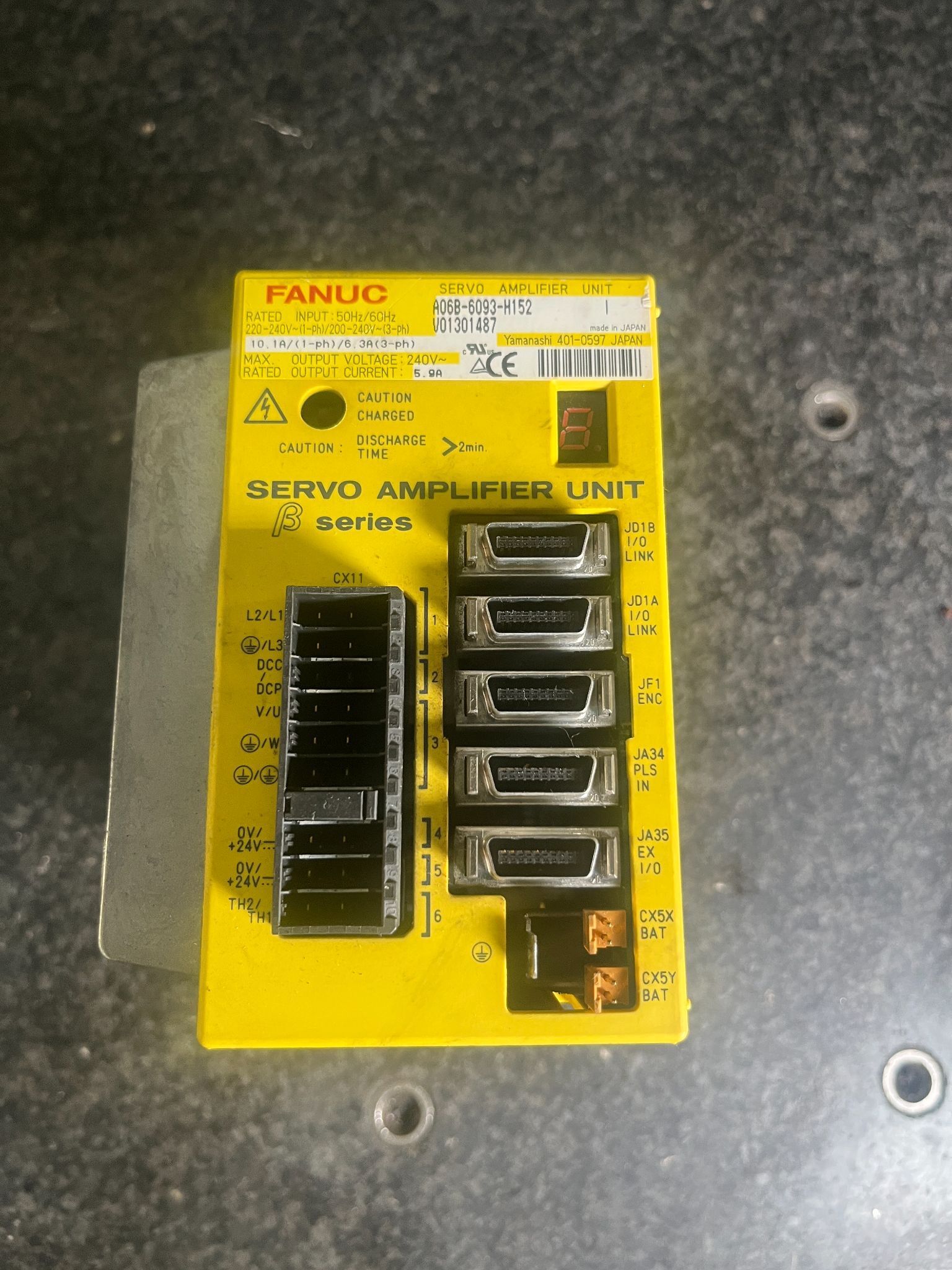 FANUC A06B-6093-H152 0