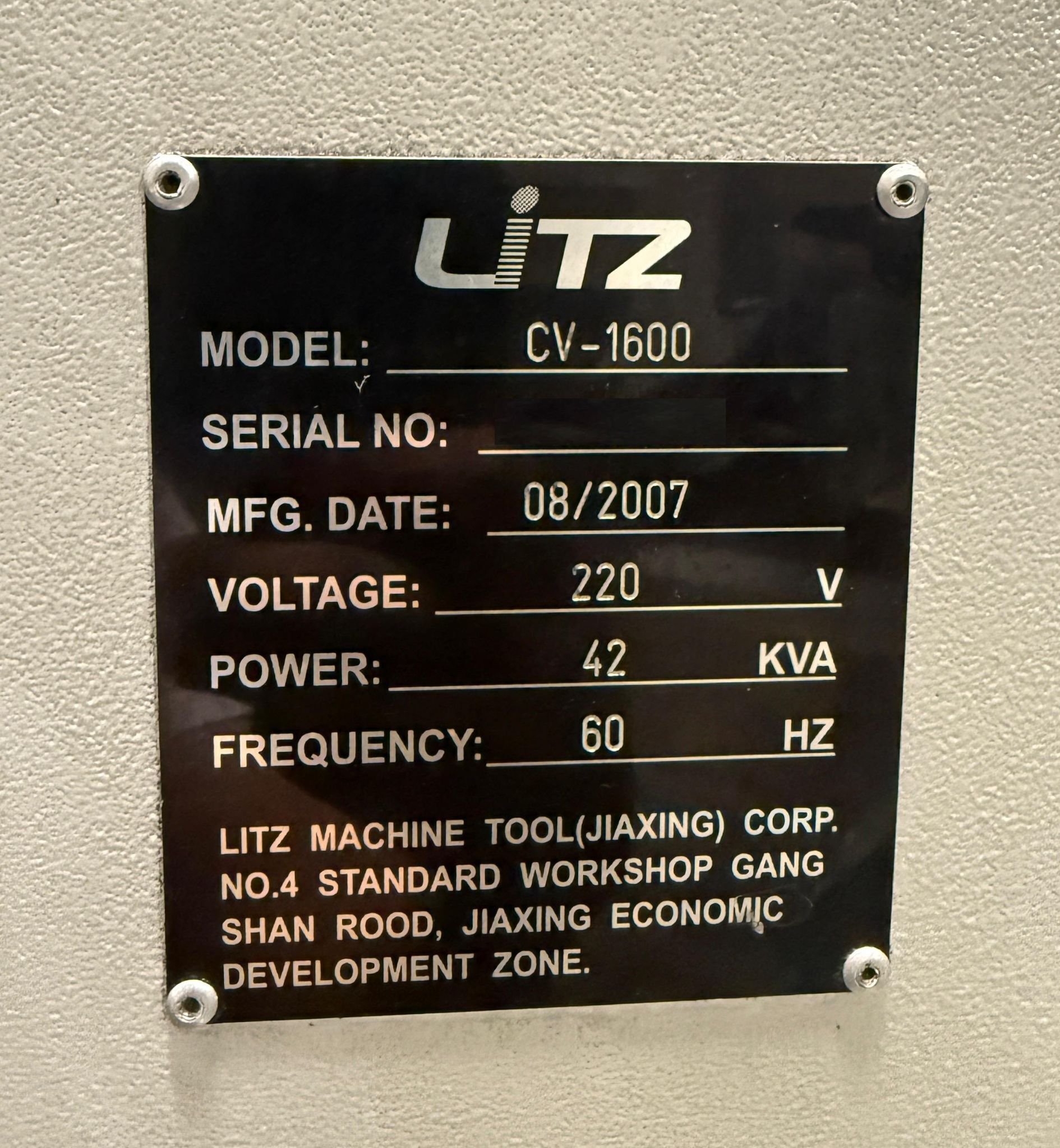 Used Litz Hitech CV-1600 for Sale | MachineStation