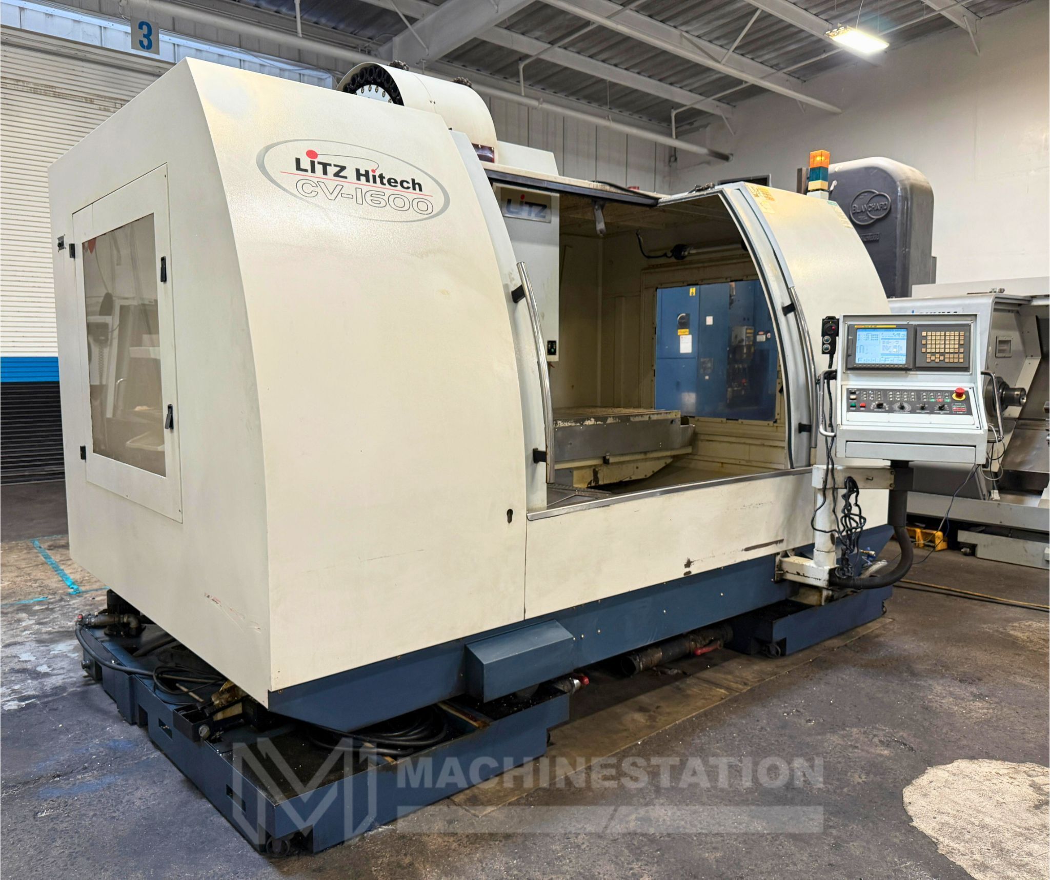 Litz Hitech CV-1600 CNC Vertical Machining Center - Mill 2