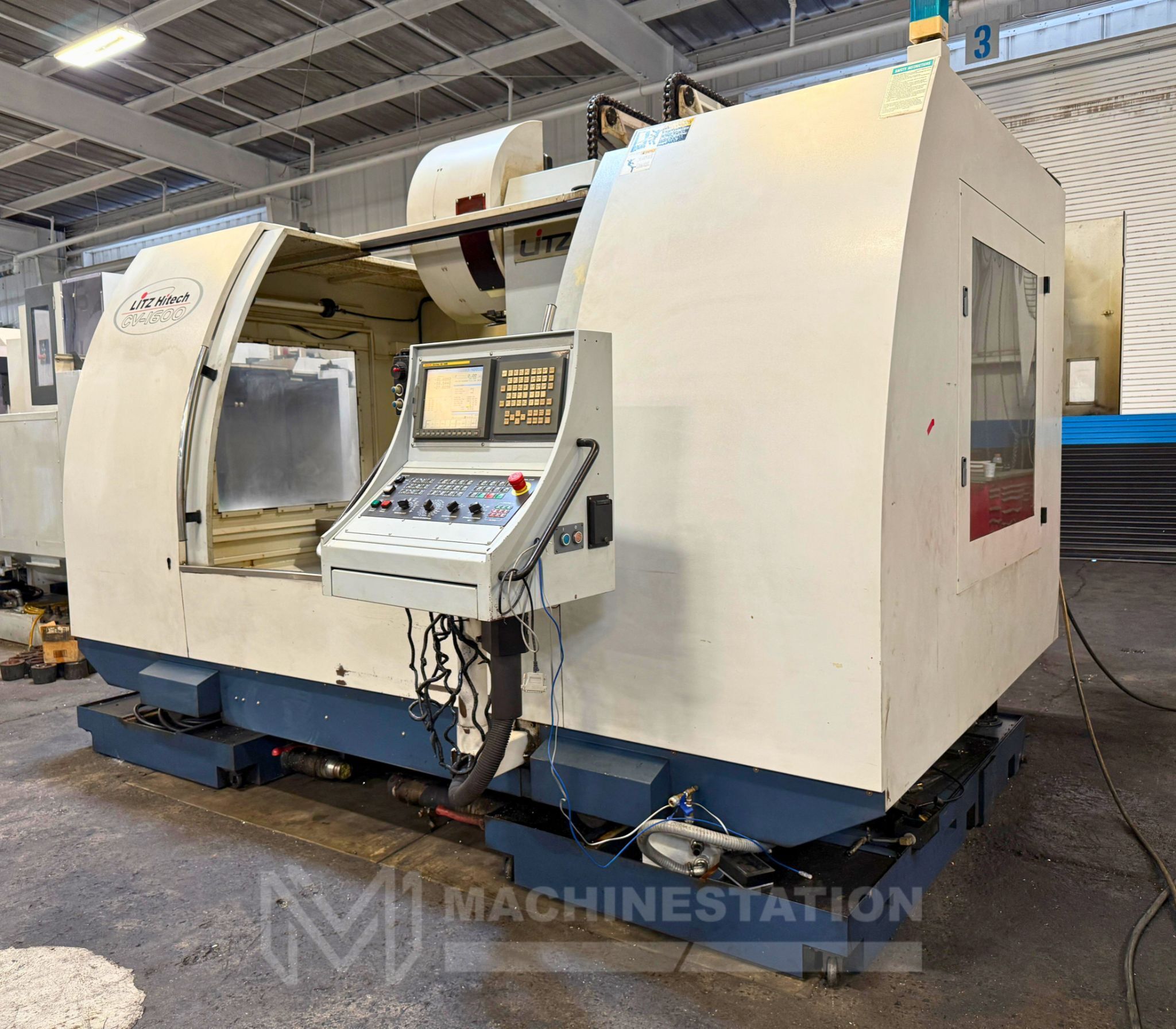 Litz Hitech CV-1600 CNC Vertical Machining Center - Mill 3