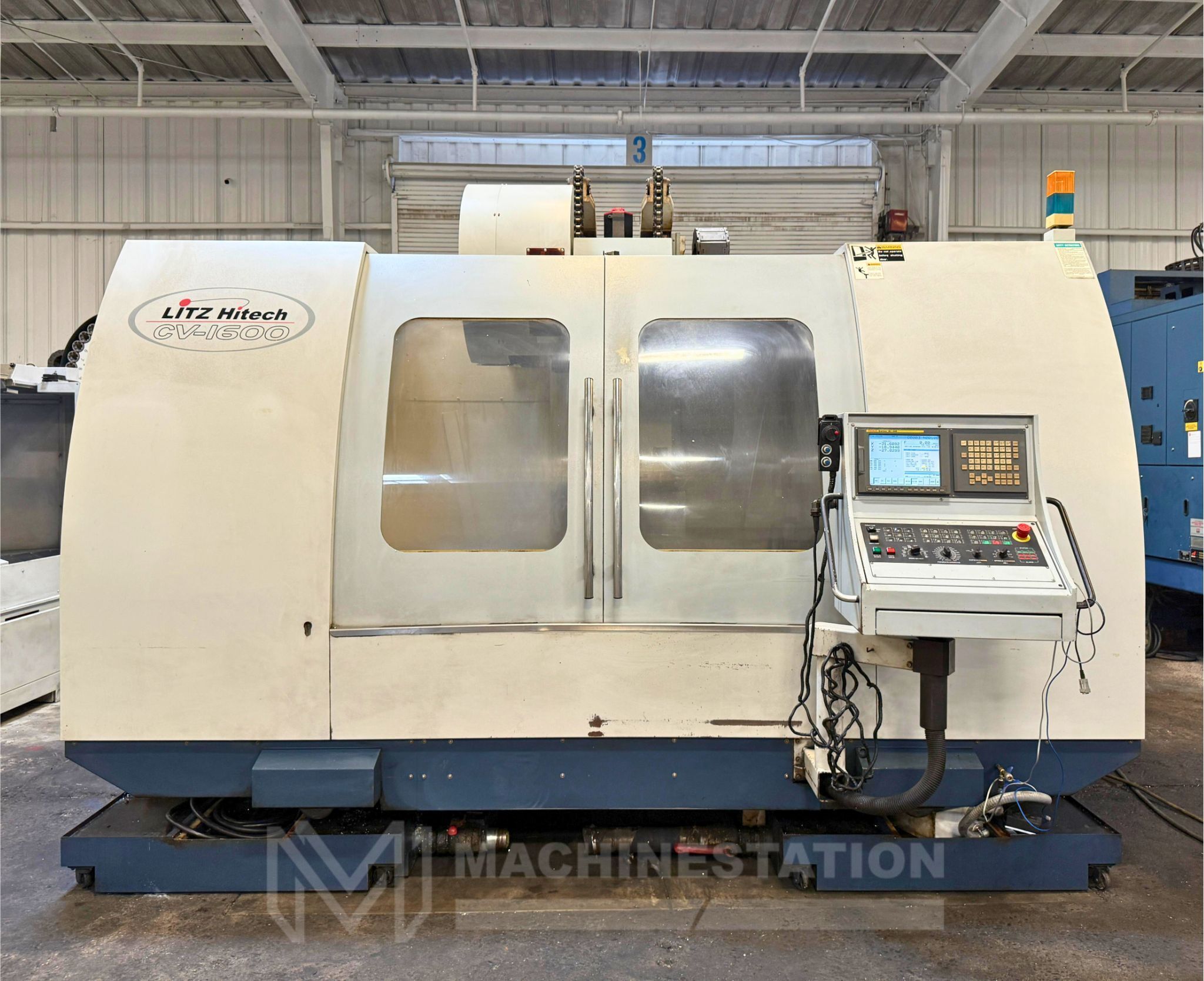 Litz Hitech CV-1600 CNC Vertical Machining Center - Mill 1