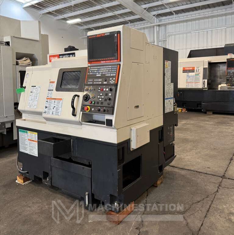 Mazak QTN 100-II CNC Turning Center - Tool Presetter Tailstock Lathe 5