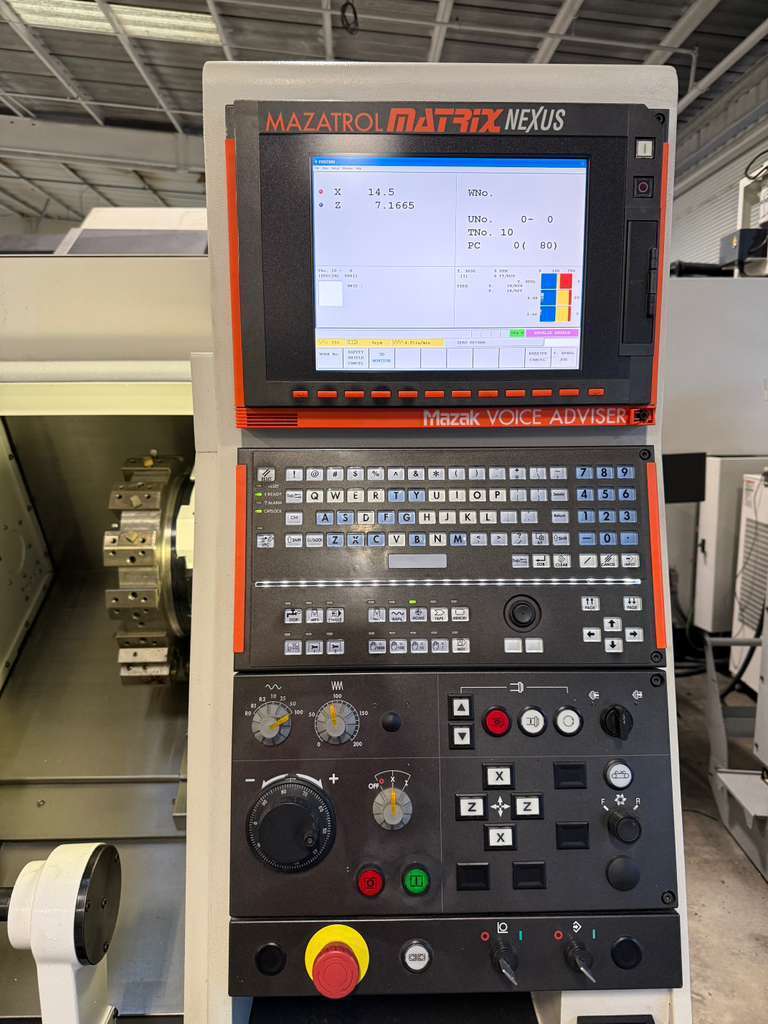 Mazak QTN 100-II CNC Turning Center - Tool Presetter Tailstock Lathe 6