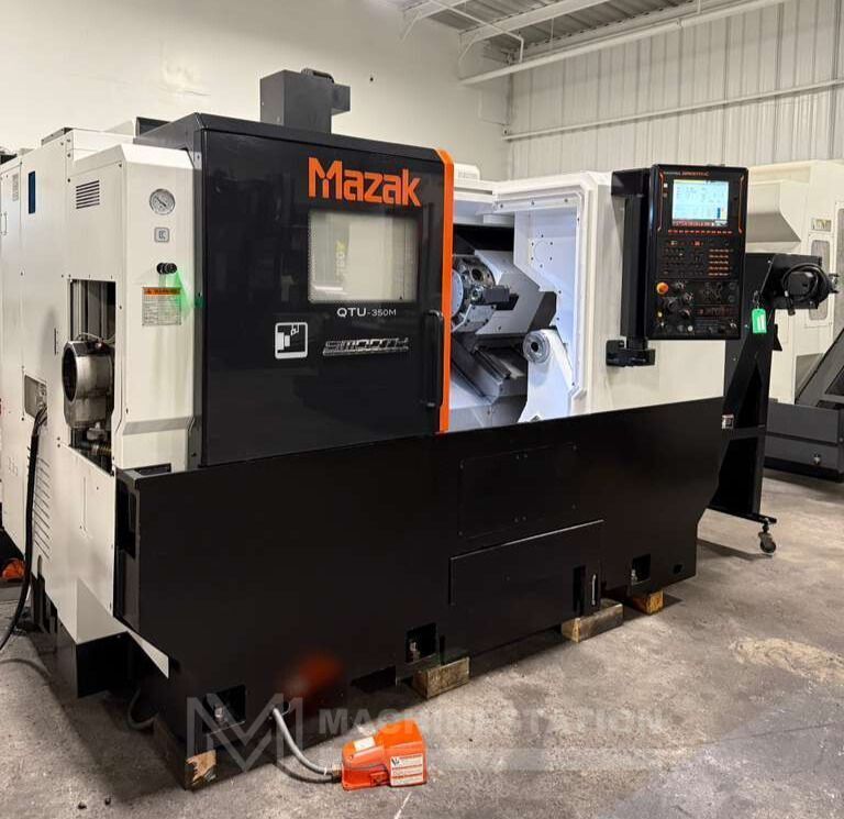 Mazak QTU-350M CNC Turning Center - 2017 C Axis Live Tool Lathe 2