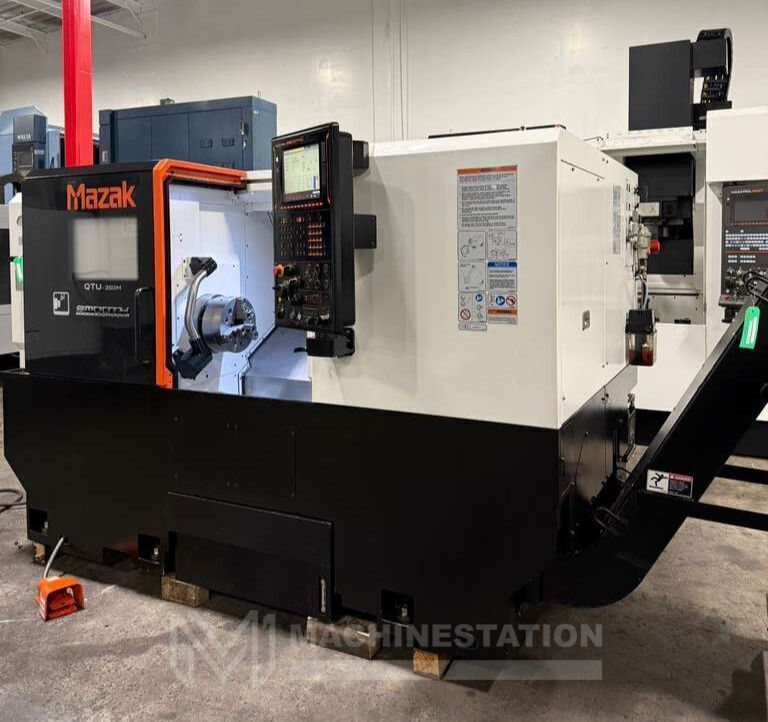 Mazak QTU-350M CNC Turning Center - 2017 C Axis Live Tool Lathe 3