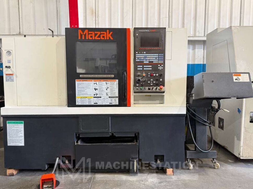 Mazak Quick Turn Smart 150S CNC Turning Center - 8" Chuck Tool Presetter Tailstock Lathe 1