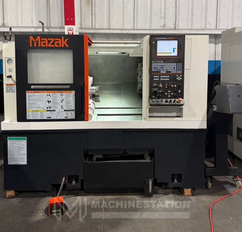 Mazak Quick Turn Smart 150S CNC Turning Center - 8" Chuck Tool Presetter Tailstock Lathe 0