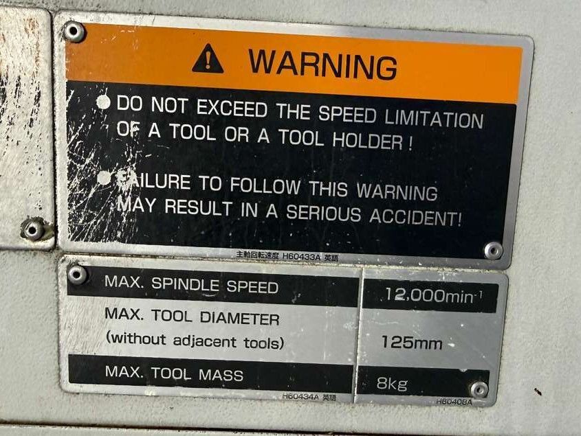 Mori Seiki DuraCenter 5 5-Axis CNC Vertical Machining Center - Mill 10