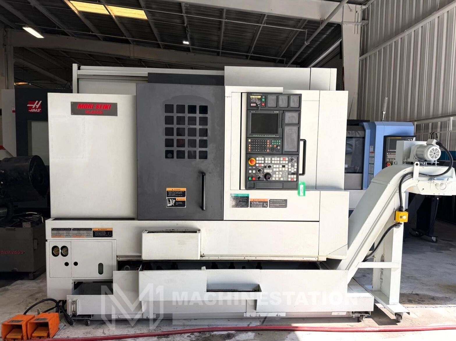 Mori Seiki NL-2000SY/500 CNC Turning Center - Sub Spindle, Y Axis, Bar Feeder Lathe 0