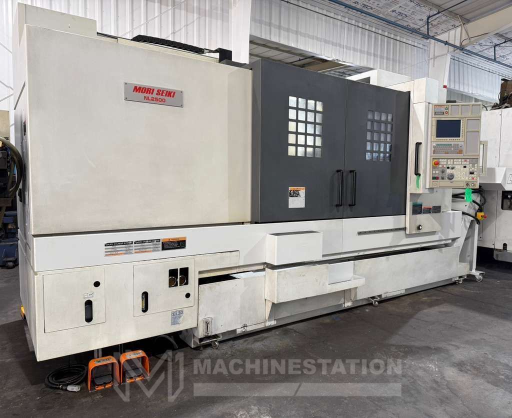 Mori Seiki NL2500SY/1250 CNC Turning Center - Long Bed Sub Spindle Y Axis Lathe 1
