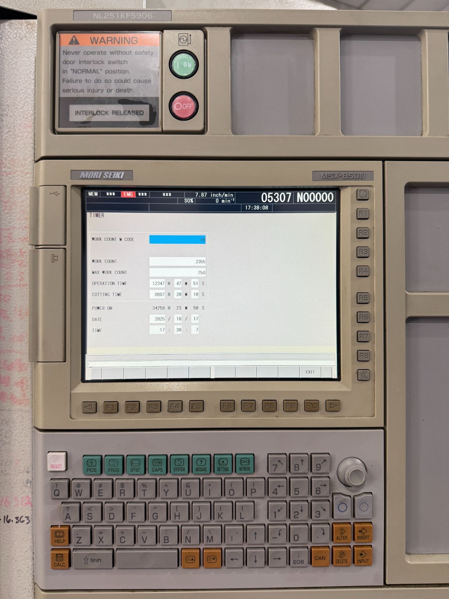 Mori Seiki NL2500SY/1250 CNC Turning Center - Long Bed Sub Spindle Y Axis Lathe 5