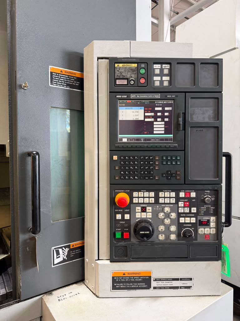 Mori Seiki NV4000 DCG CNC Vertical Machining Center - Pallet Changer Mill 1