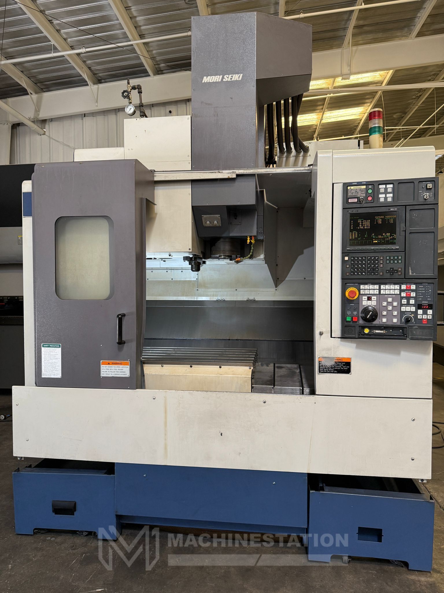 Mori Seiki SV-503/40 CNC Vertical Machining Center - 4th Axis Ready Mill 0
