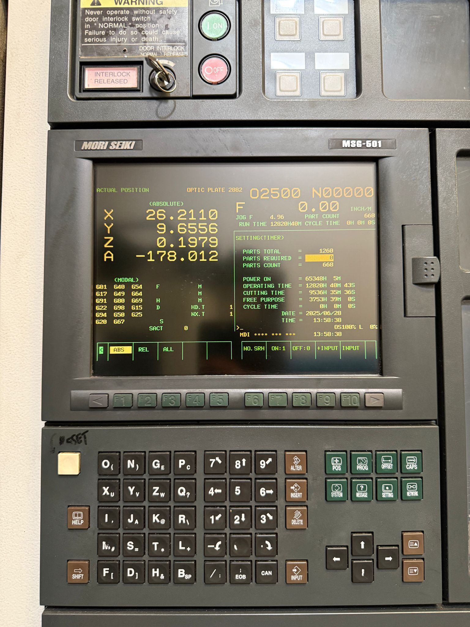 Used Mori Seiki SV-503/40 For Sale | MachineStation