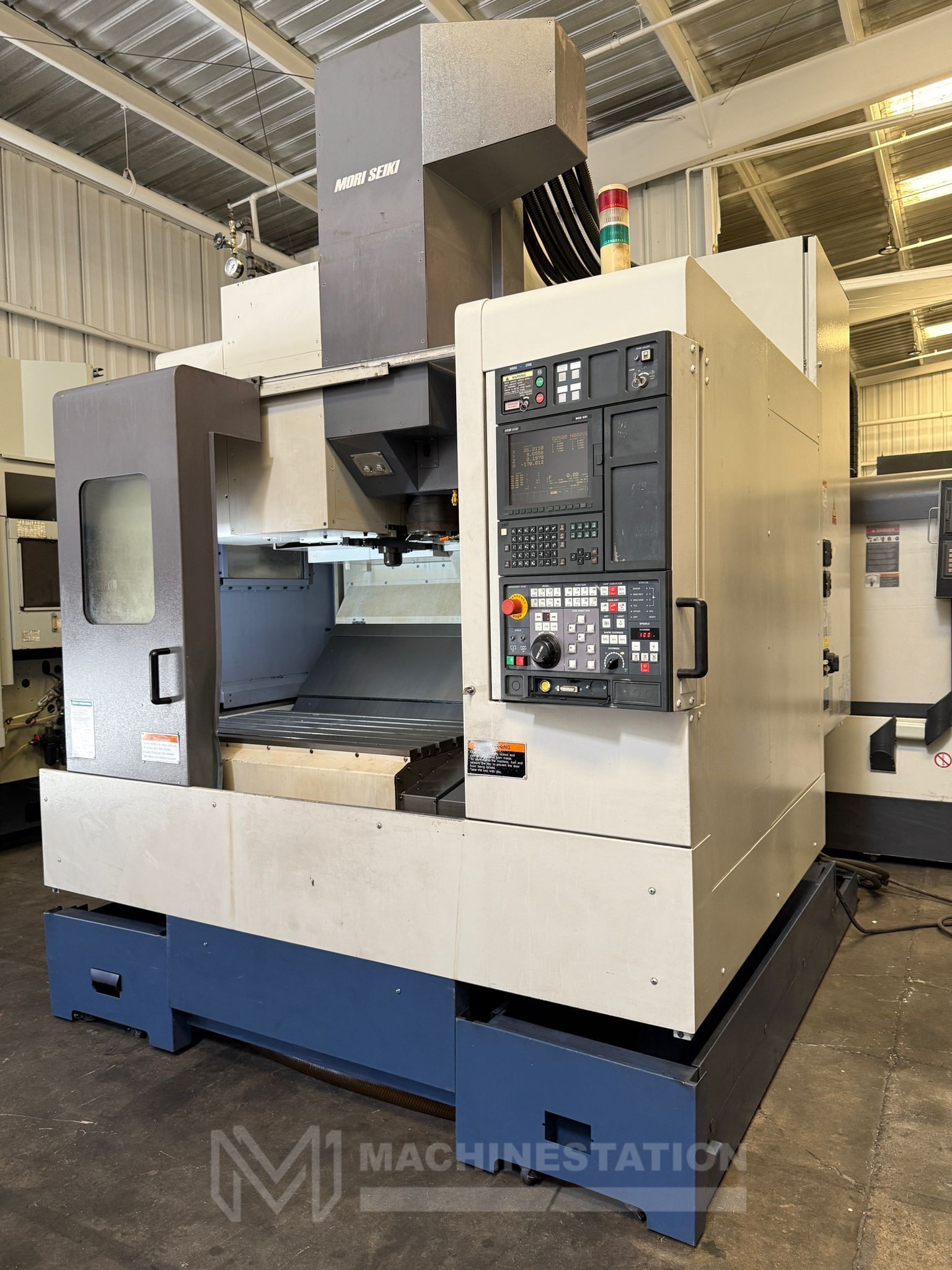 Mori Seiki SV-503/40 CNC Vertical Machining Center - 4th Axis Ready Mill 3