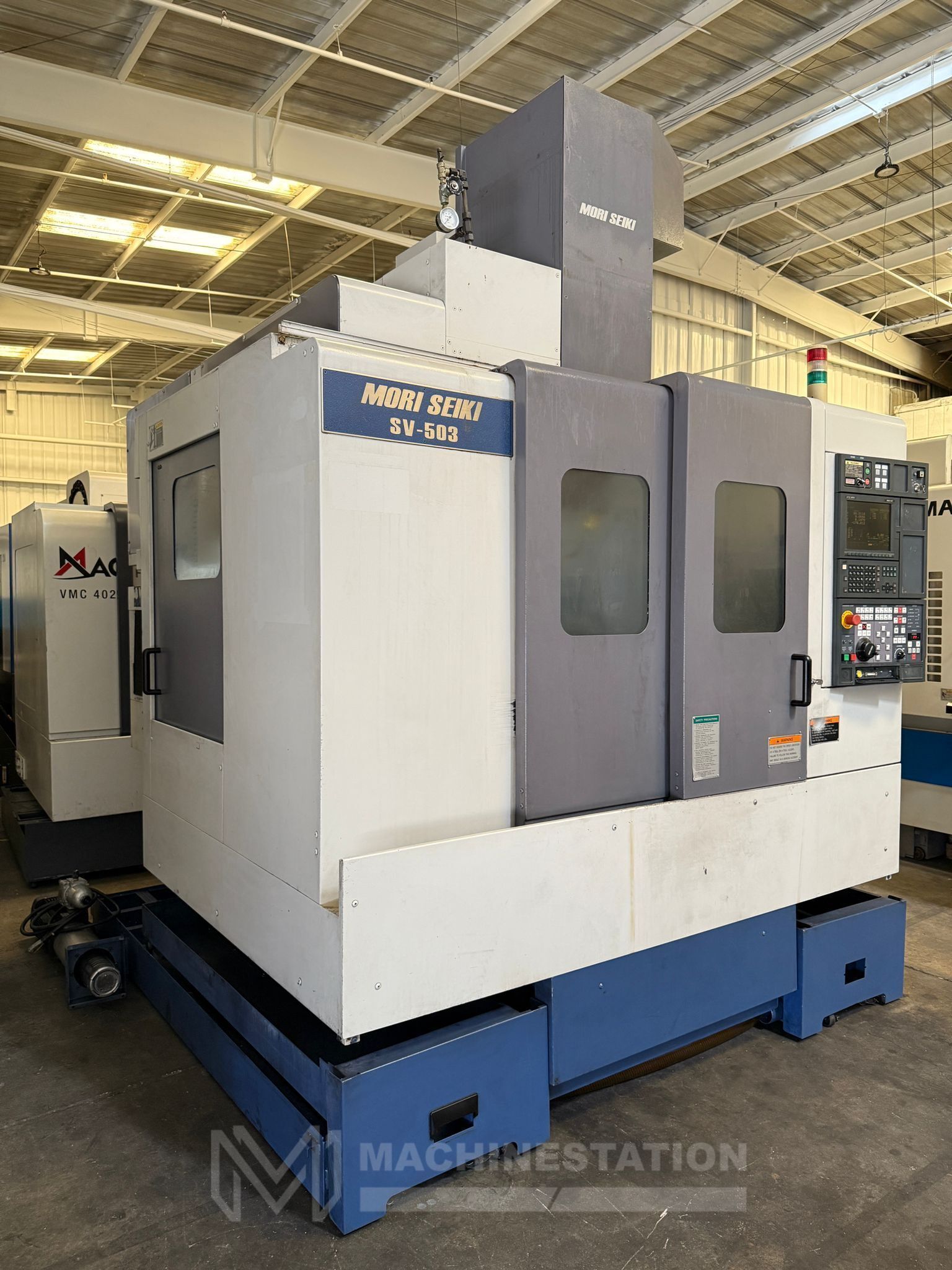 Mori Seiki SV-503/40 CNC Vertical Machining Center - 4th Axis Ready Mill 1