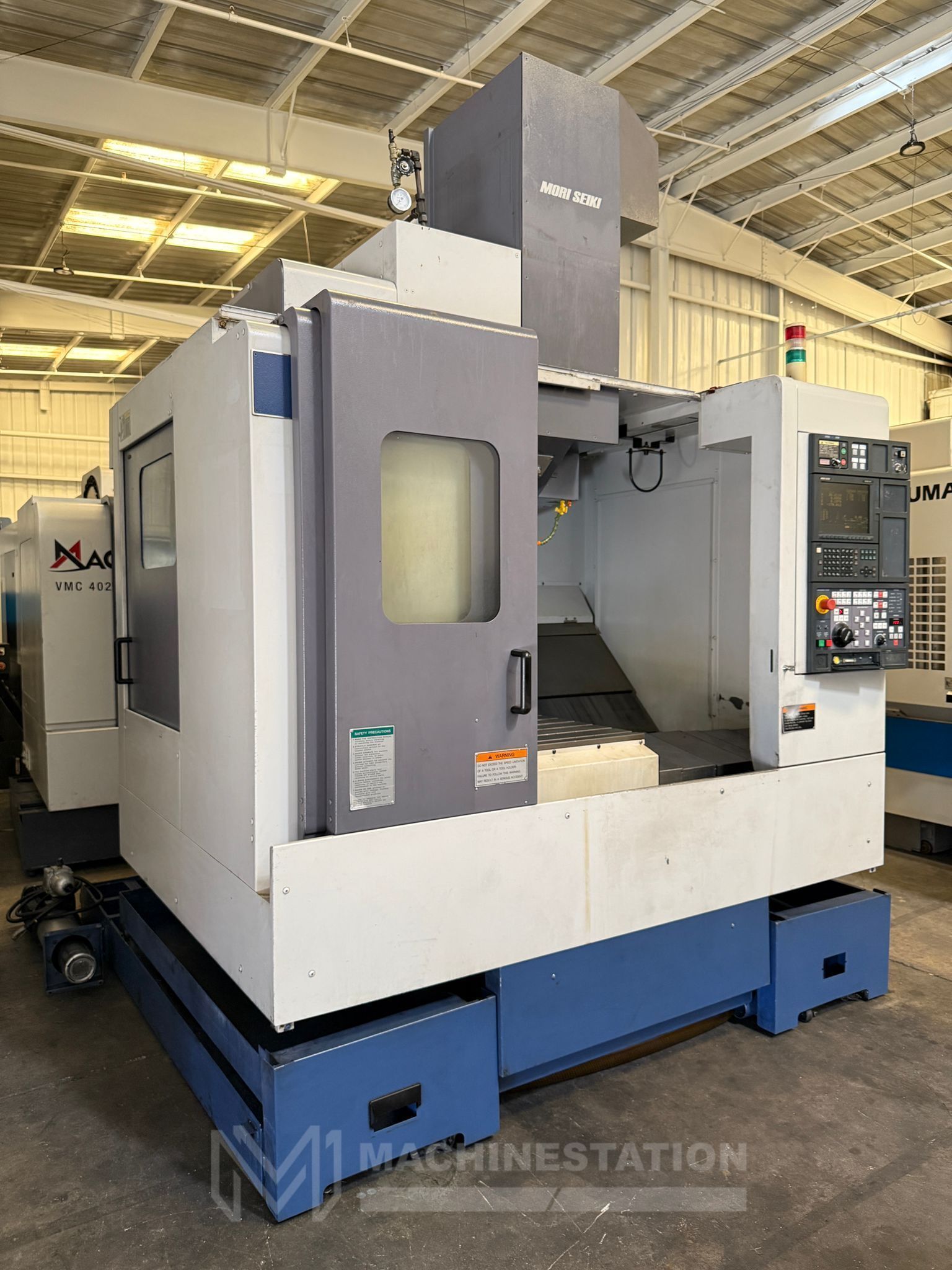 Mori Seiki SV-503/40 CNC Vertical Machining Center - 4th Axis Ready Mill 2