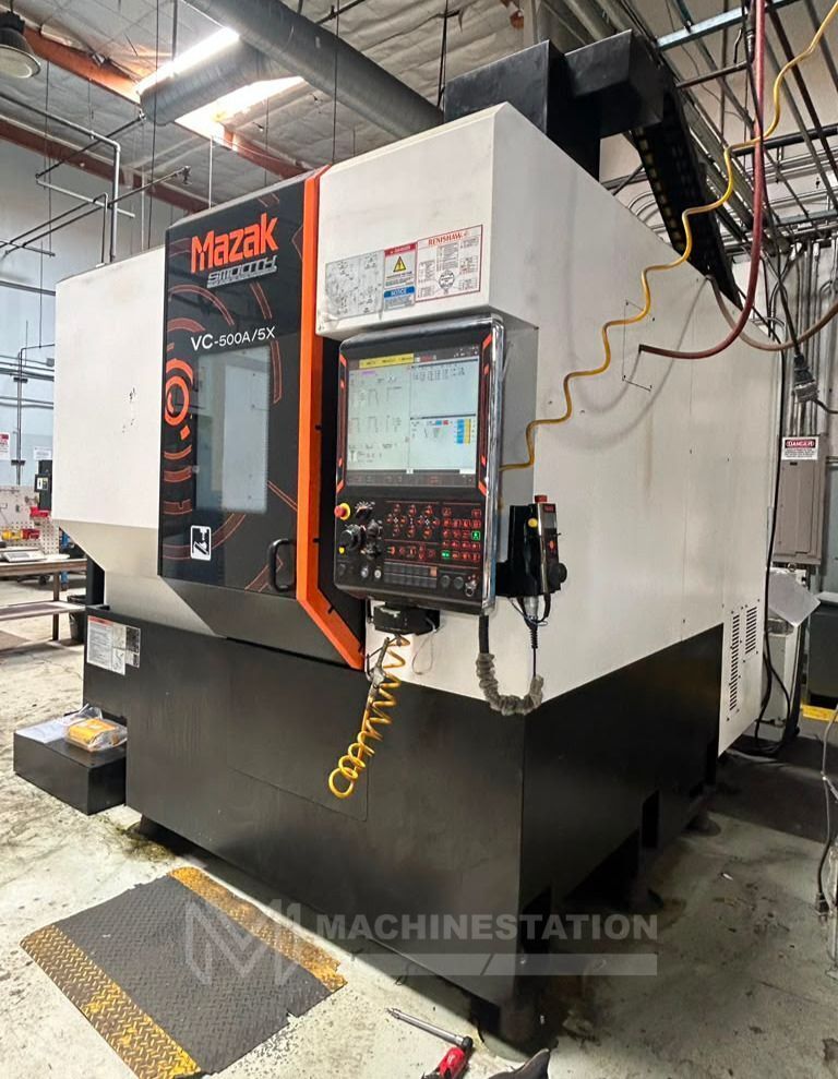 Mazak VC-500A/5X 5-Axis CNC Vertical Machining Center - TSC, 12,000 RPM Mill 2