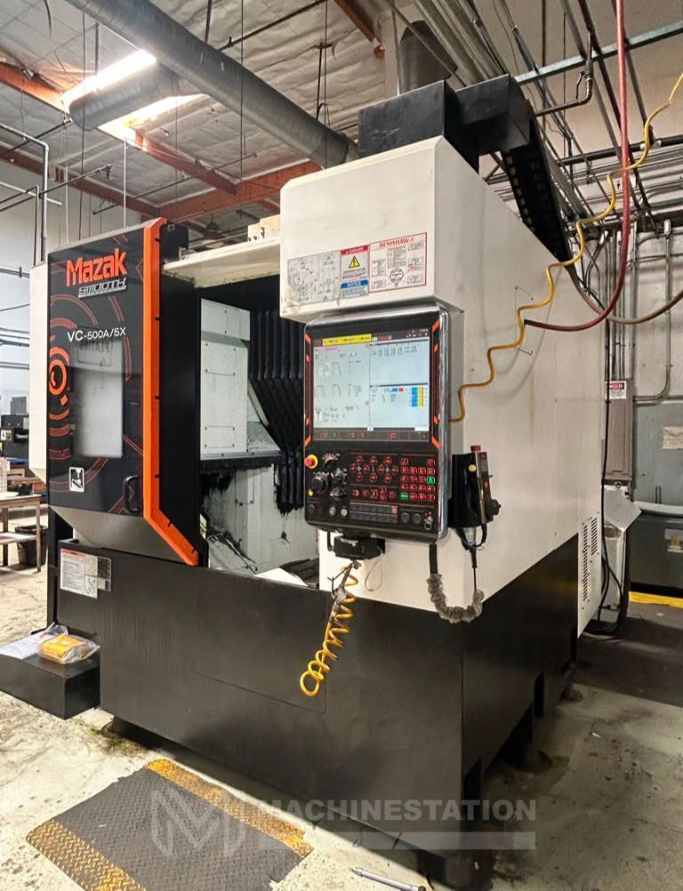 Mazak VC-500A/5X 5-Axis CNC Vertical Machining Center - TSC, 12,000 RPM Mill 1