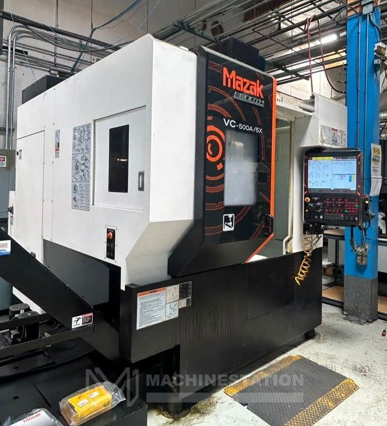 Mazak VC-500A/5X 5-Axis CNC Vertical Machining Center - TSC, 12,000 RPM Mill 0