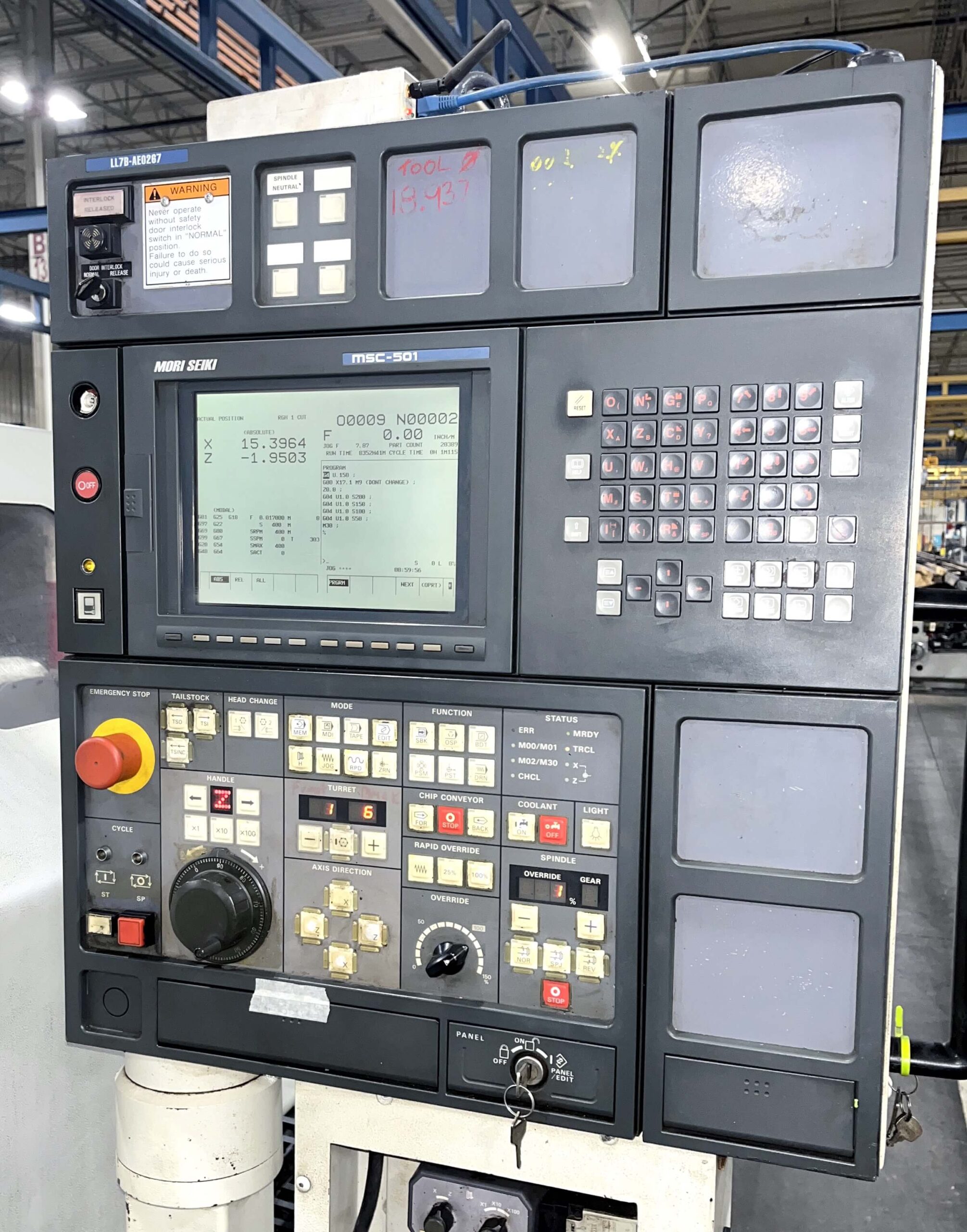 Mori Seiki LL 7B3500 (2)