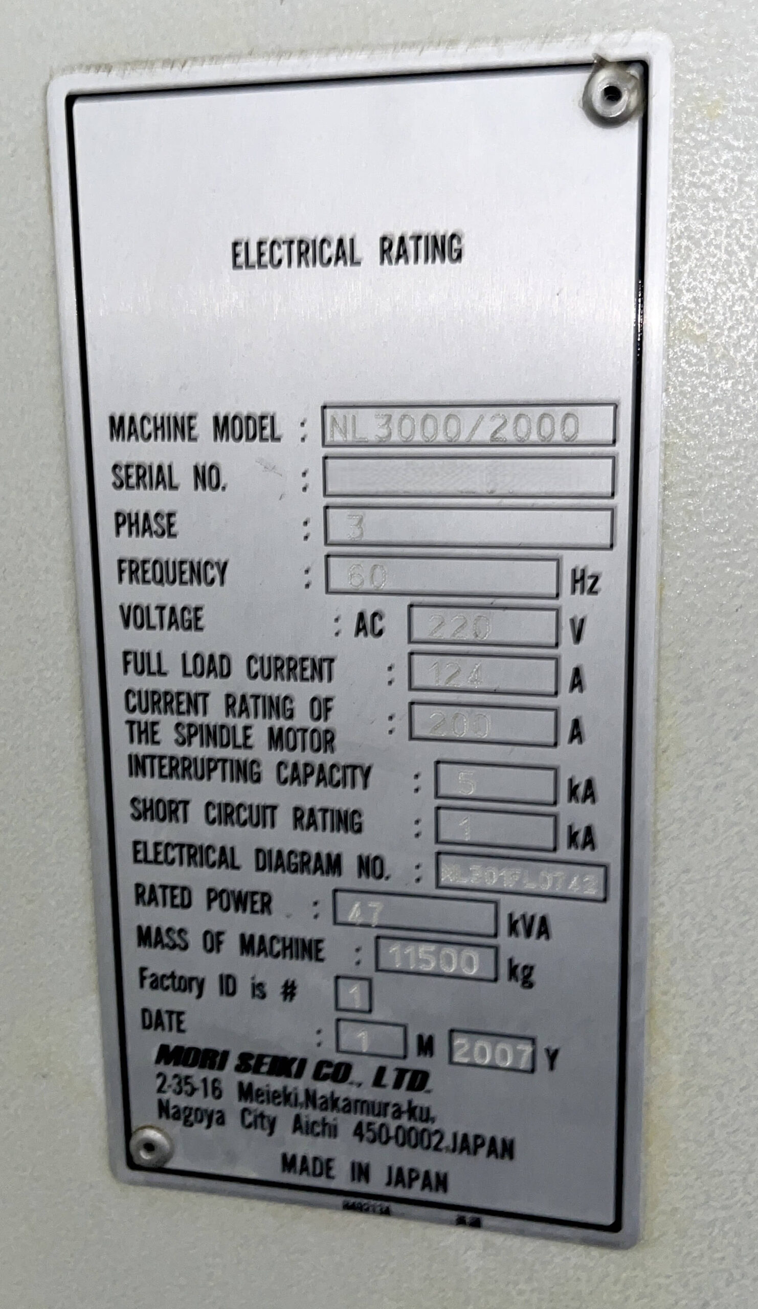 Mori Seiki NL3000 2000 (3)