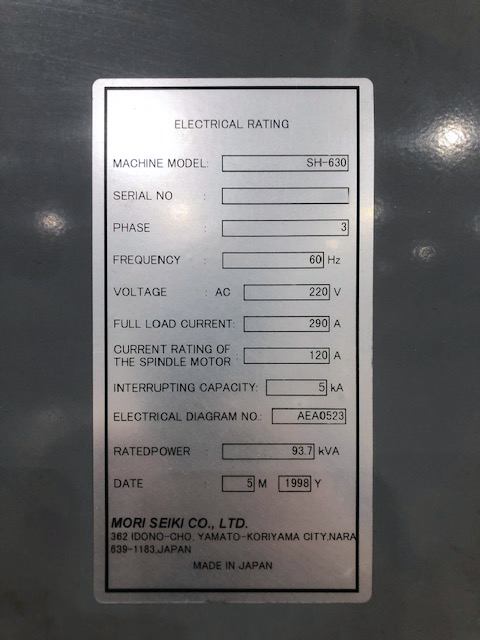 Mori Seiki SH 630 (3)