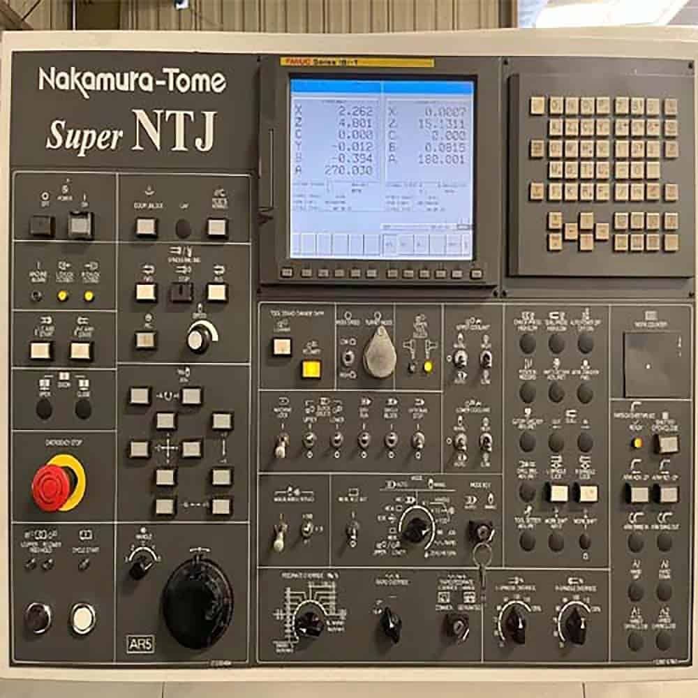 Nakamura Tome Super NTJ Multi Axis CNC Turning Center - Lathe 3