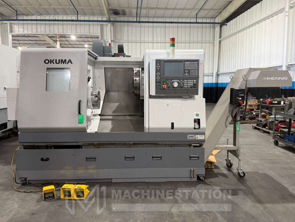 Okuma Captain L470M CNC Turning Center - Live Tool C Axis Lathe 0