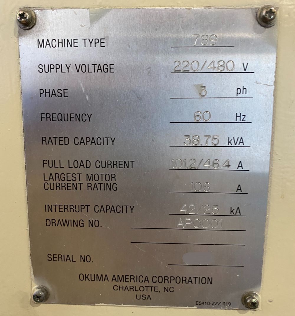 Okuma Crown L1420/650 CNC Turning Center 14
