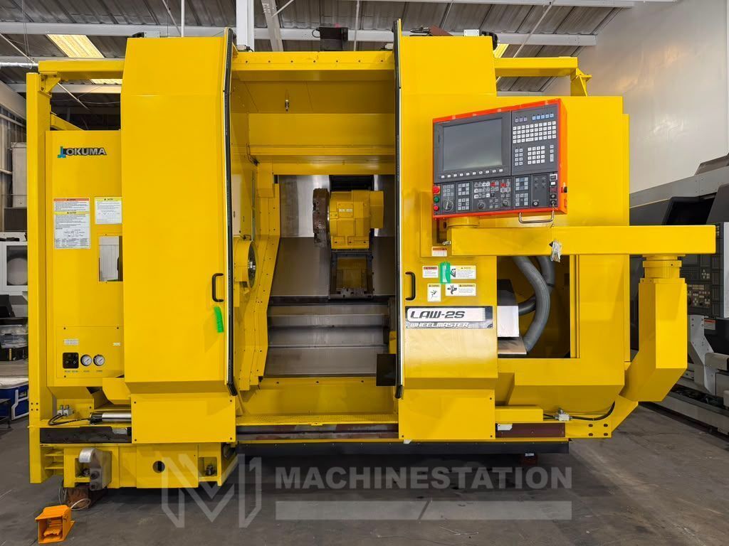 Okuma Law-2S Wheelmaster 4-Axis Aluminum Wheel CNC Turning Center - 2023 Lathe 0