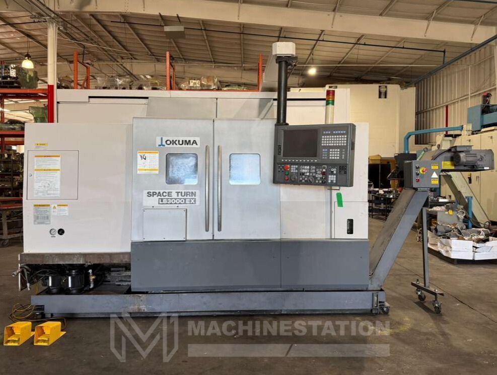 Okuma Space Turn LB3000EX-MYW 800 Multi Axis CNC Turning Center - Lathe 0