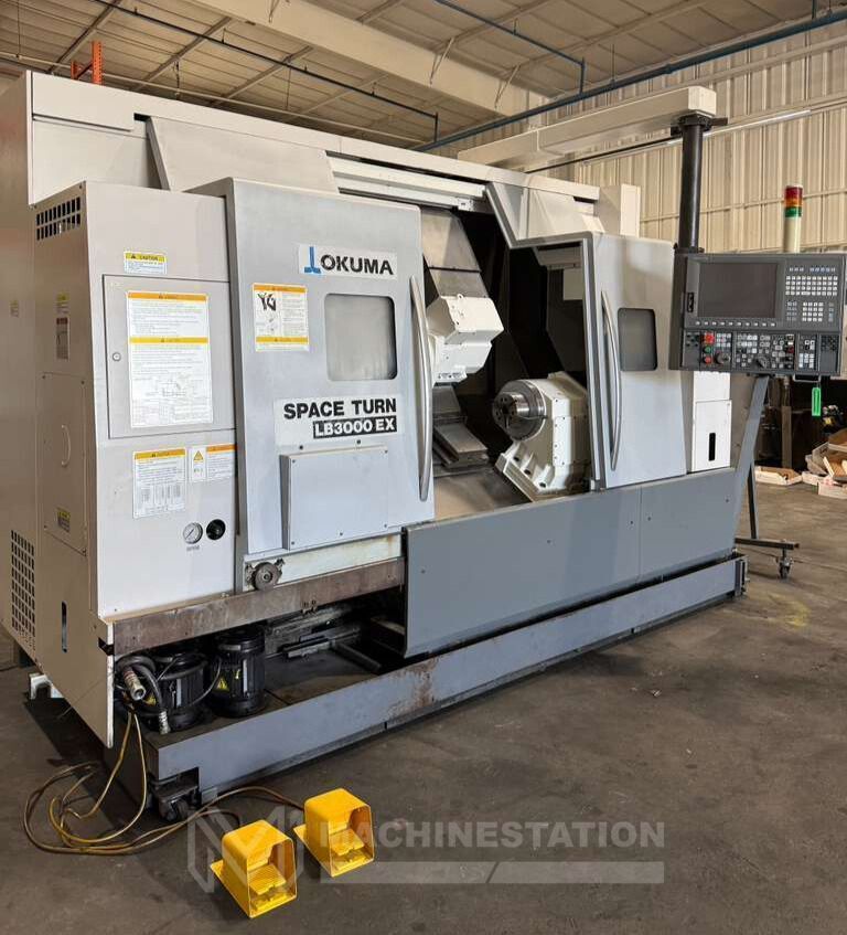 Used Okuma Space Turn LB3000EX-MYW 800 CNC Lathe