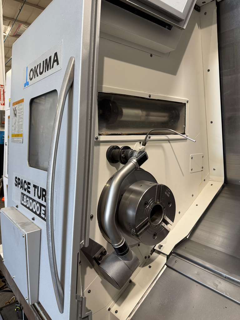 Maaaページ Used Okuma Space Turn LB3000EX-MYW 800 CNC Lathe