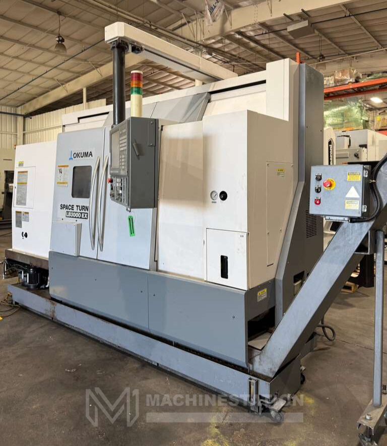 Used Okuma Space Turn LB3000EX-MYW 800 CNC Lathe