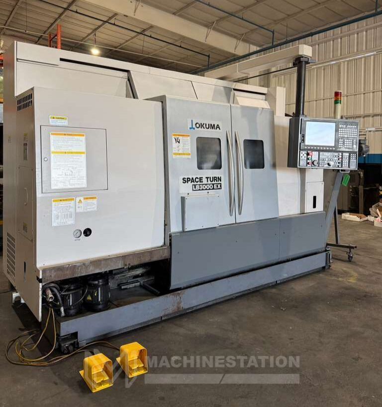 Okuma Space Turn LB3000EX-MYW 800 Multi Axis CNC Turning Center - Lathe 1