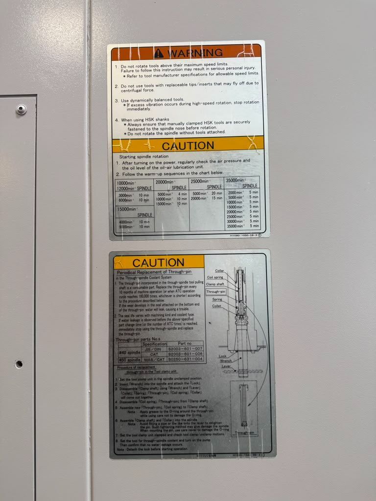 Okuma MB-56VA CNC Vertical Machining Center - TSC, 15,000 RPM Mill 9